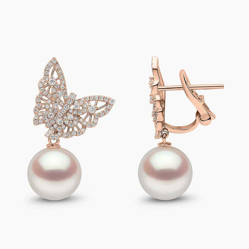 Rose Gold / White Freshwater