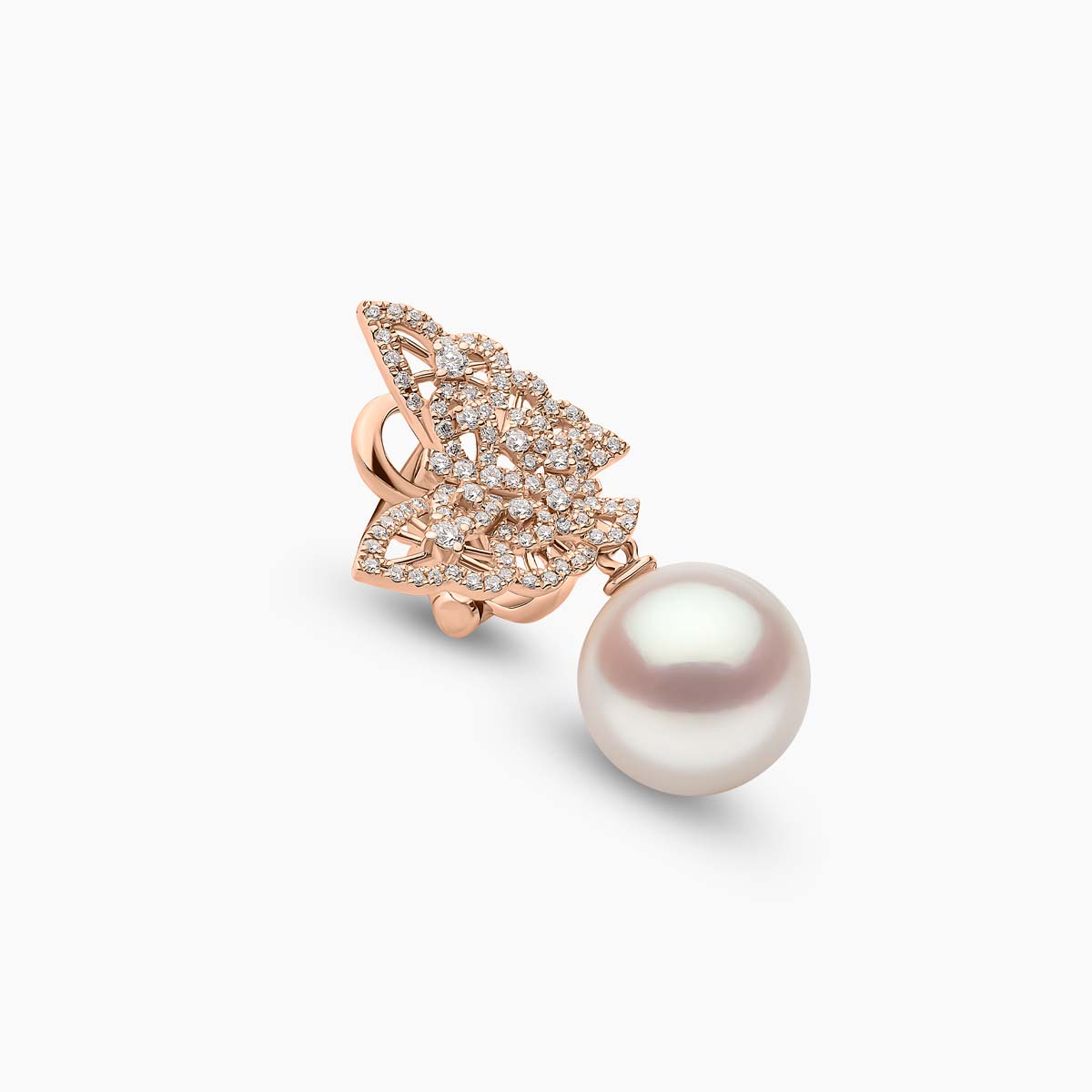 Rose Gold / White Freshwater