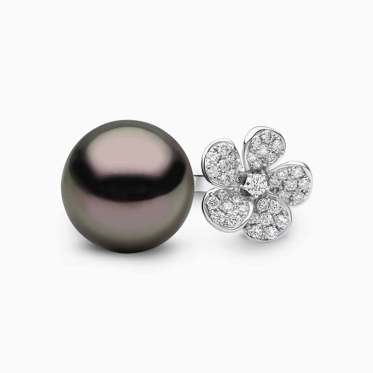White Gold / Black Tahitian / N