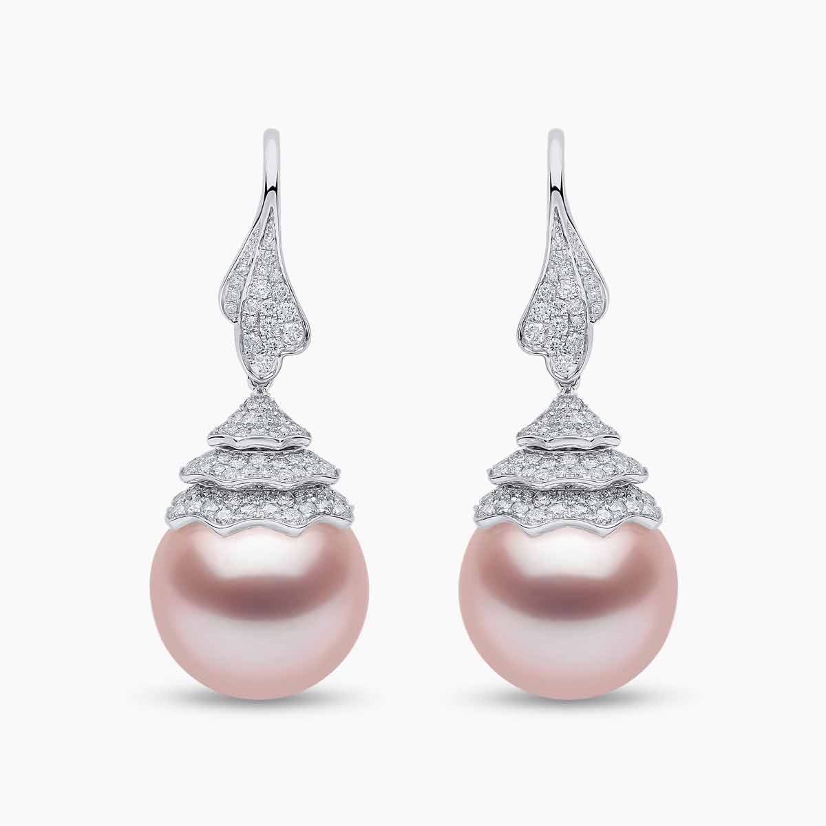 Pink Freshwater / White Gold