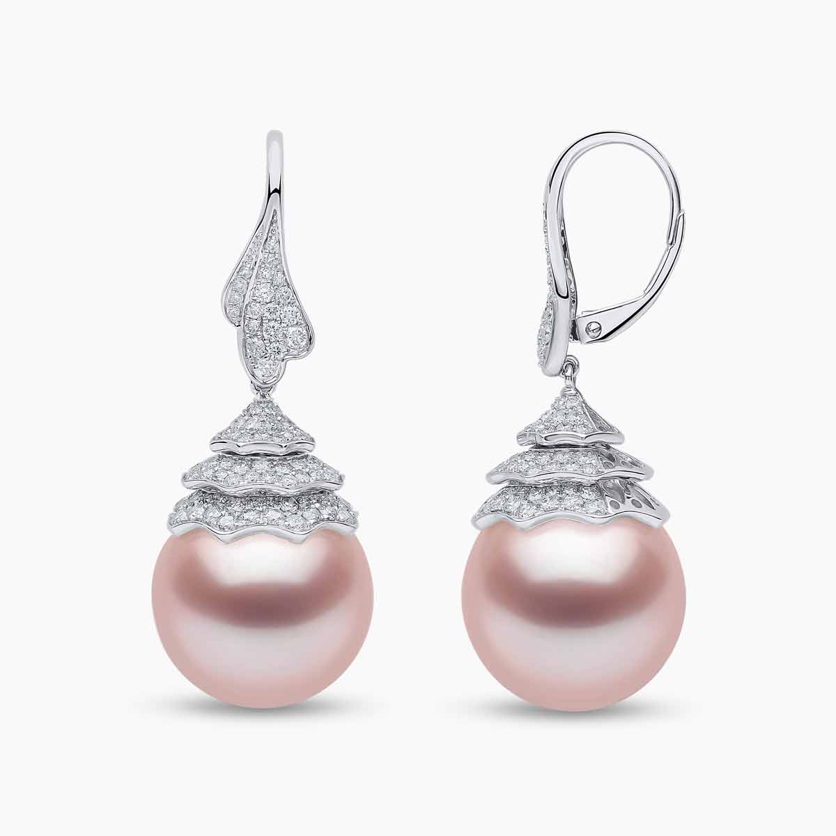 Pink Freshwater / White Gold