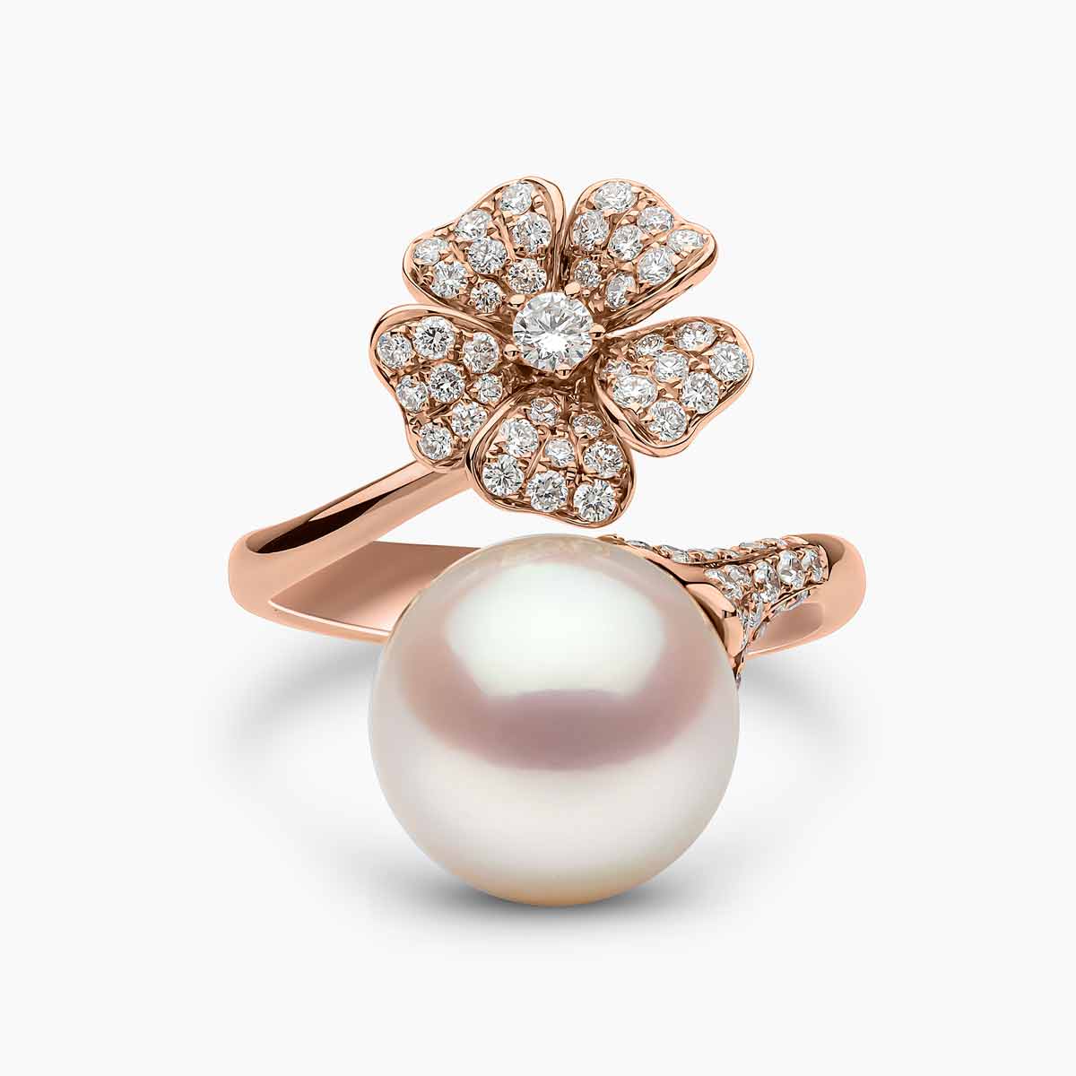 Rose Gold / White Australian South Sea / N