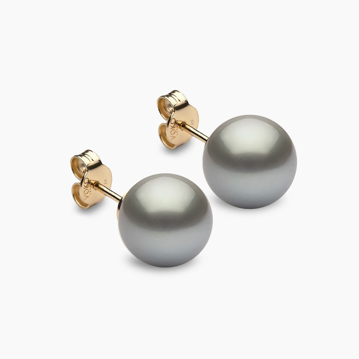 Yellow Gold / Grey Tahitian / 11mm
