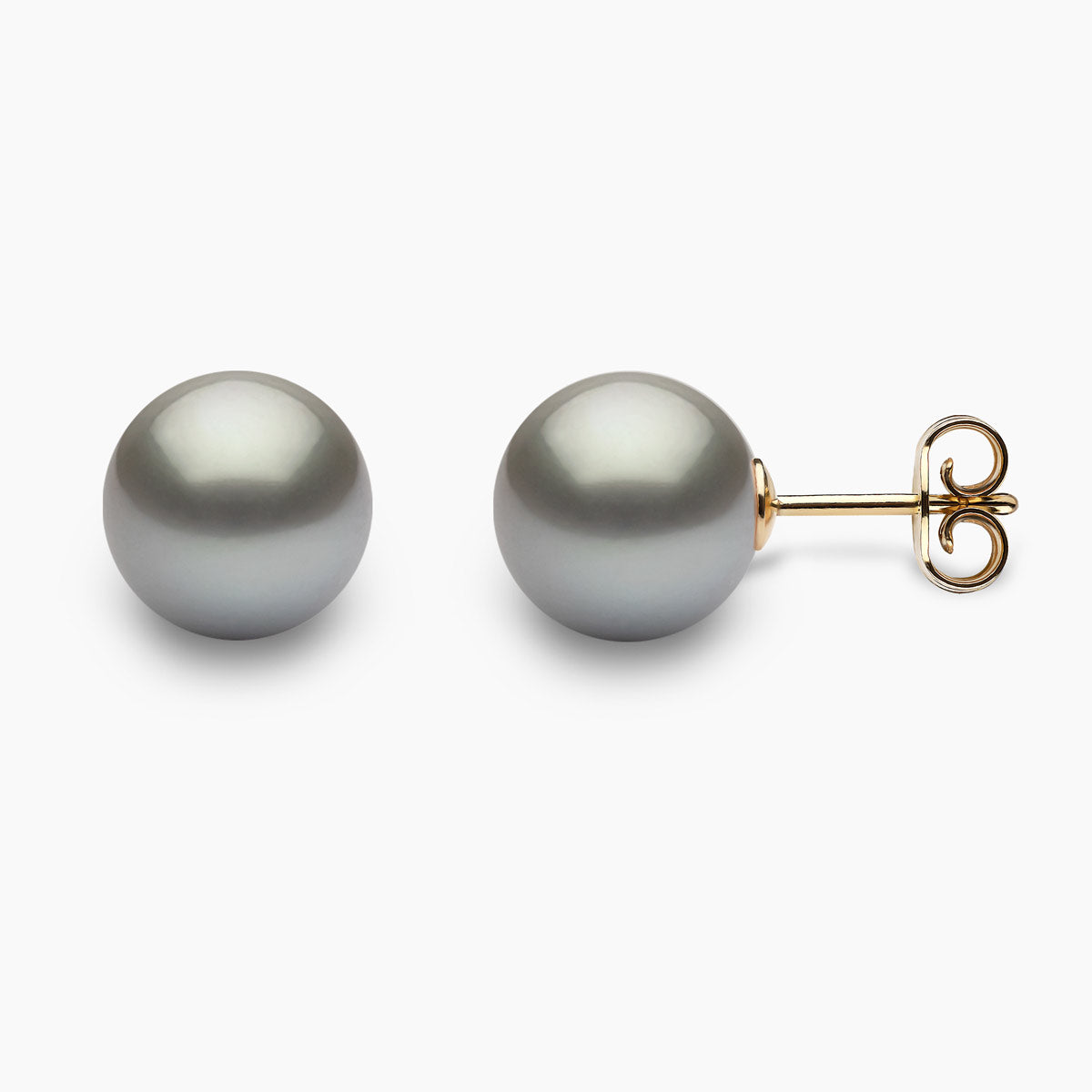 Yellow Gold / Grey Tahitian / 9mm