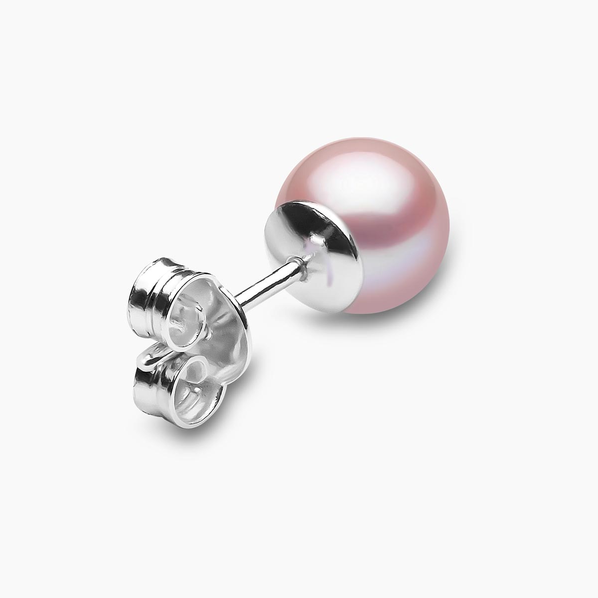 White Gold / Pink Freshwater / 7mm