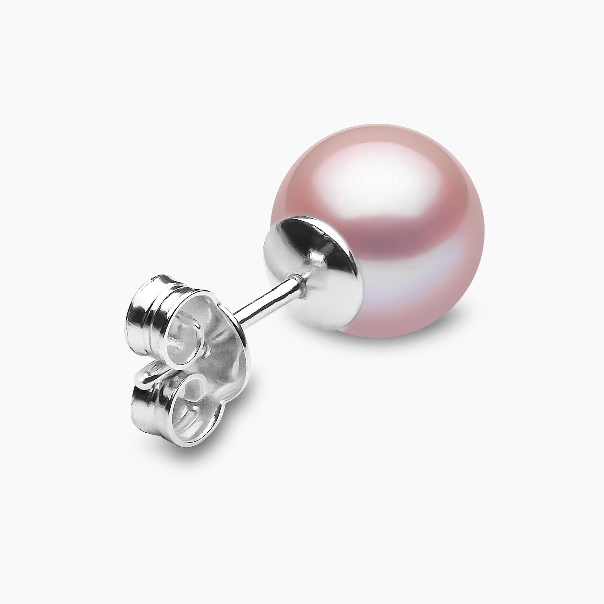 White Gold / Pink Freshwater / 9mm