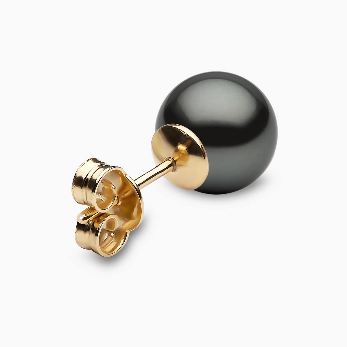 Yellow Gold / Black Tahitian / 9mm