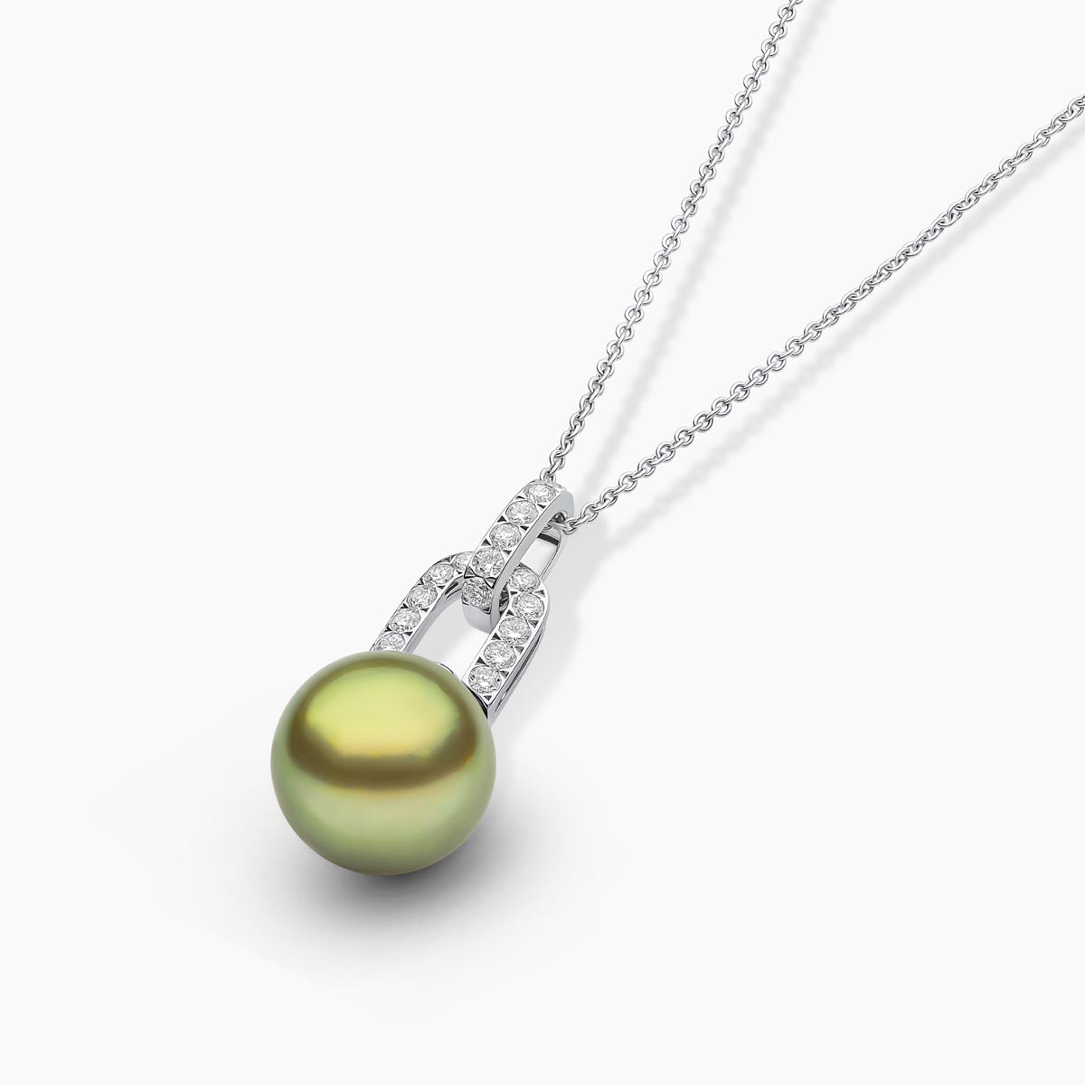 Pistachio Tahitian / White Gold