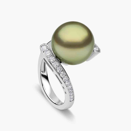 Pistachio Tahitian / White Gold / N
