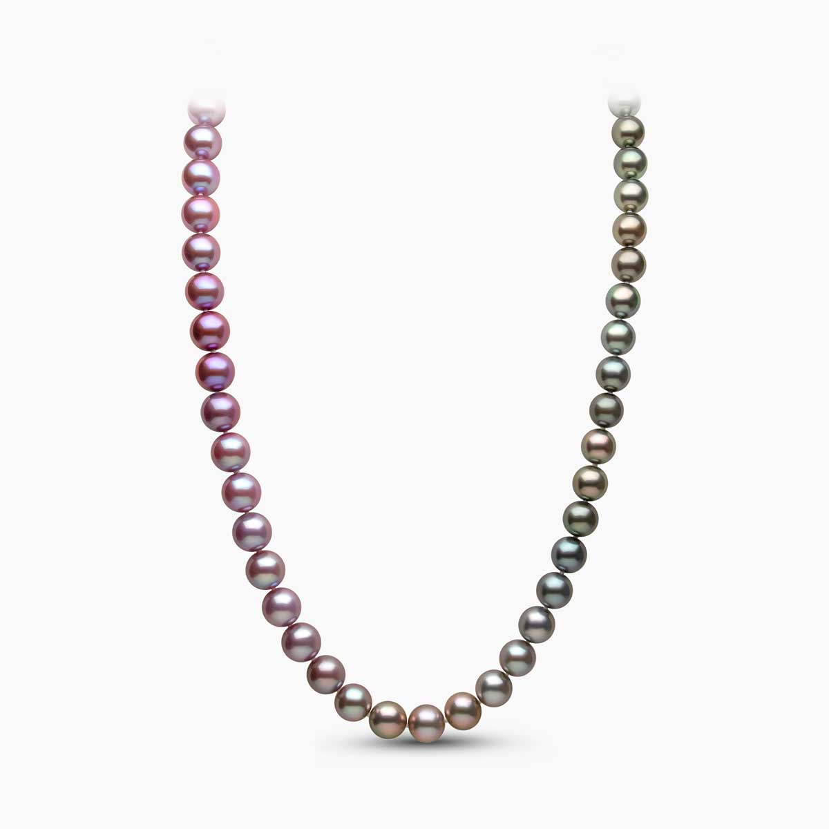 OmbrÃƒ© 18K Gold Tahitian and Mixed Pearl Necklace