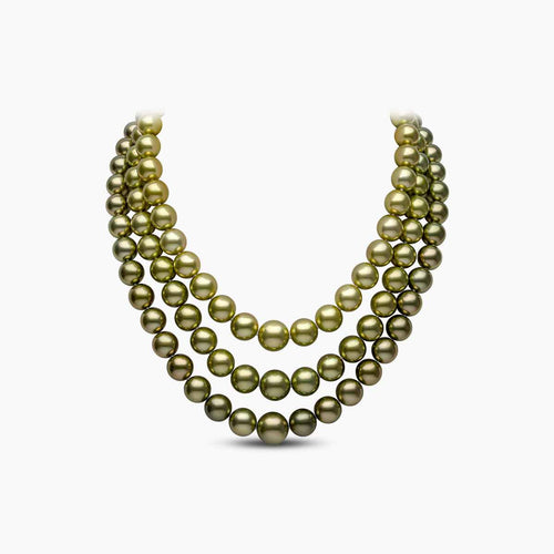 Yellow Gold / Pistachio Tahitian