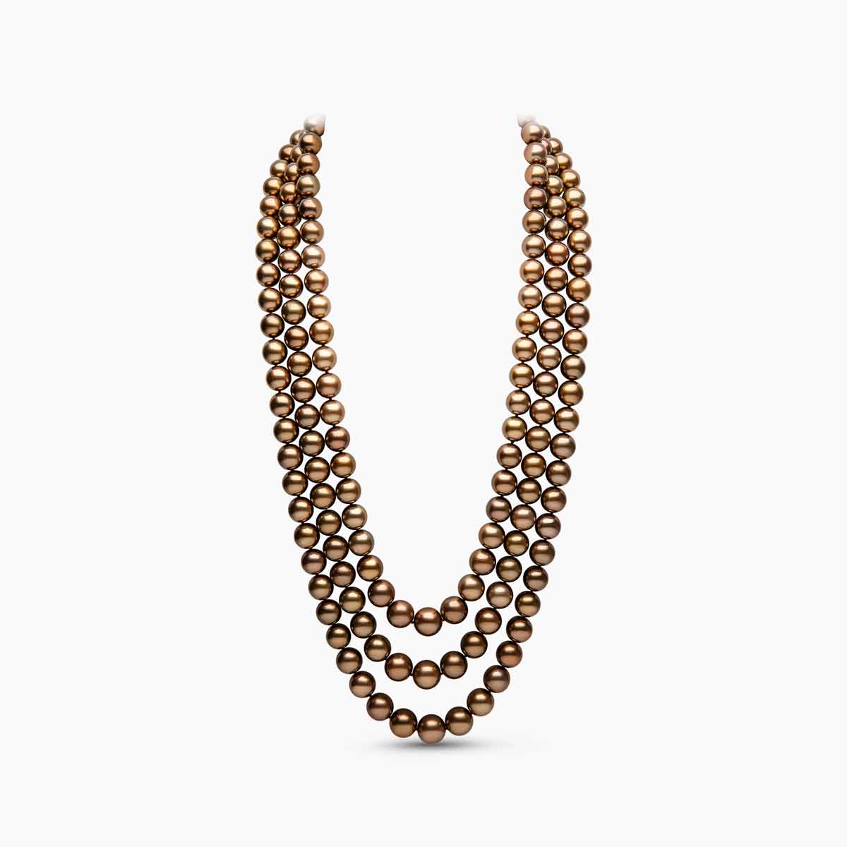 Yellow Gold / Chocolate Tahitian