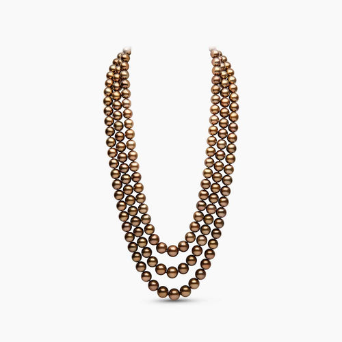 Yellow Gold / Chocolate Tahitian