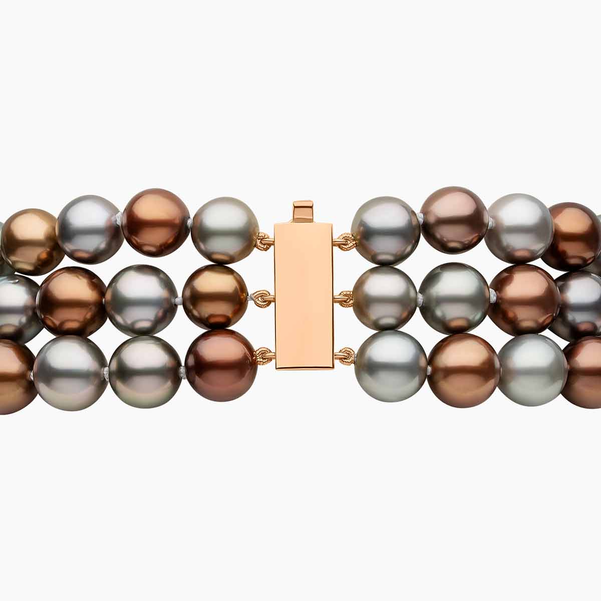 Rose Gold / Chocolate Tahitian