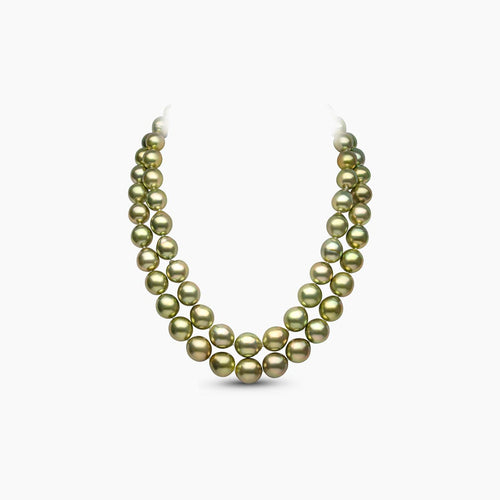 Yellow Gold / Pistachio Tahitian