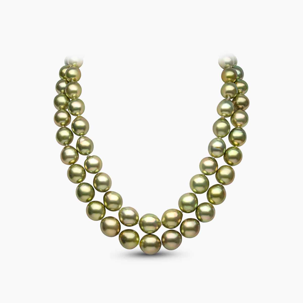 Yellow Gold / Pistachio Tahitian