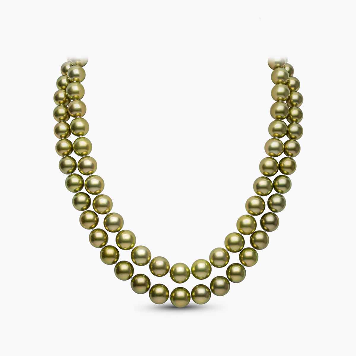 Yellow Gold / Pistachio Tahitian