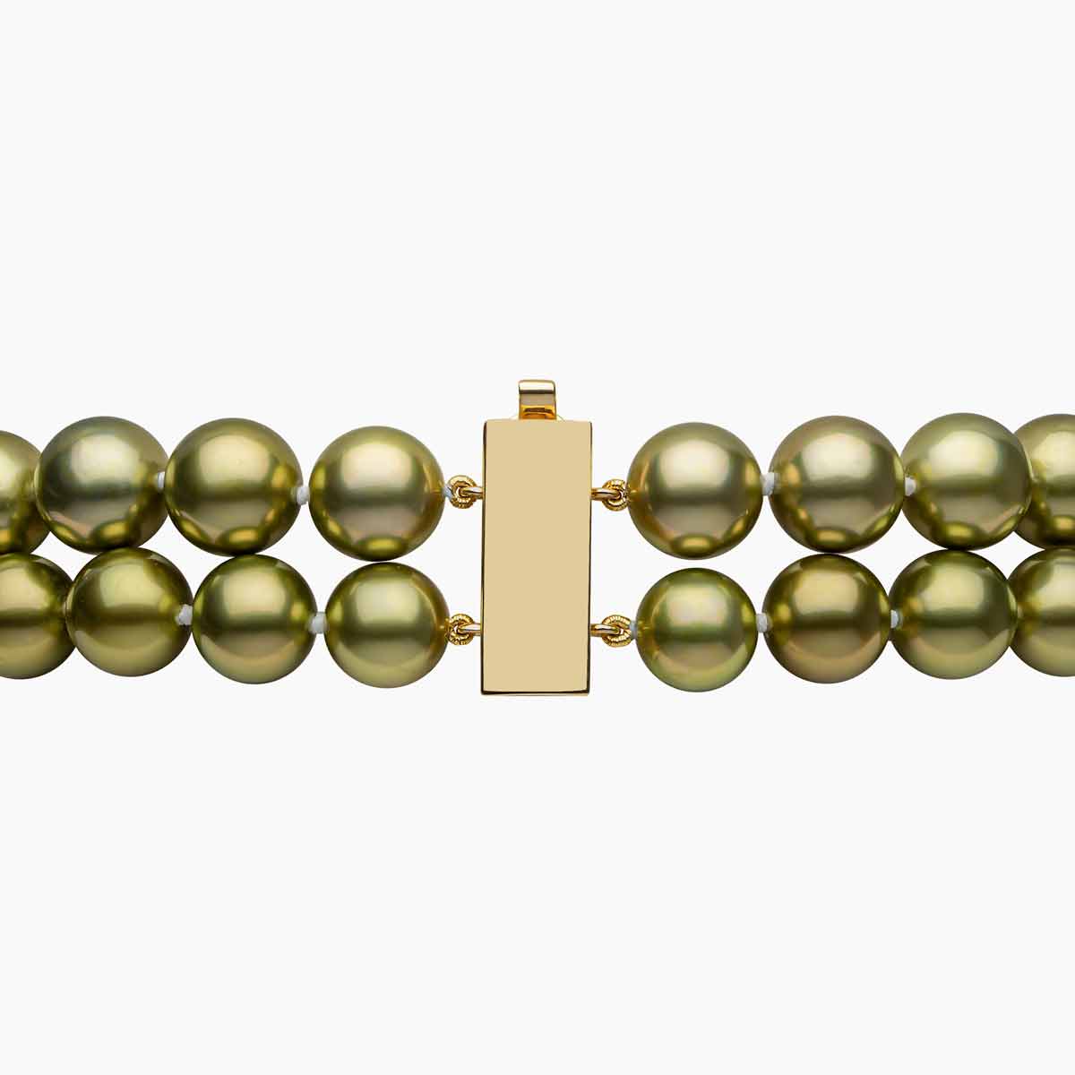 Yellow Gold / Pistachio Tahitian