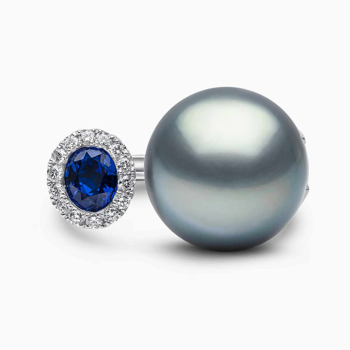 White Gold / Blue Tahitian