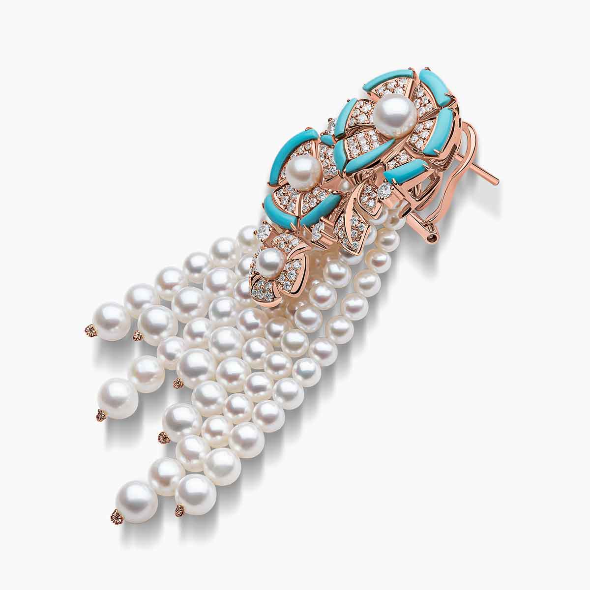 Rose Gold / White Freshwater