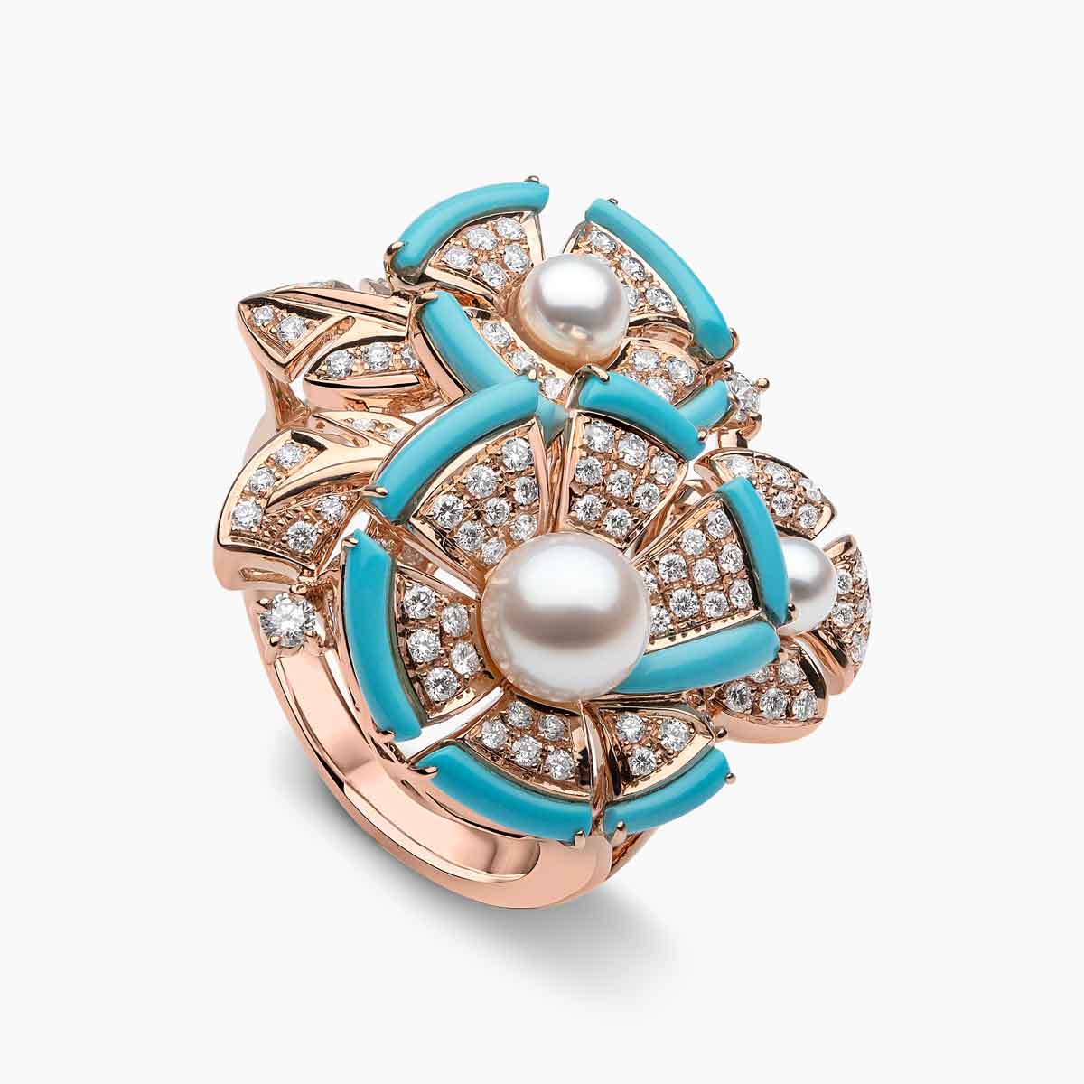 Rose Gold / White Freshwater / N