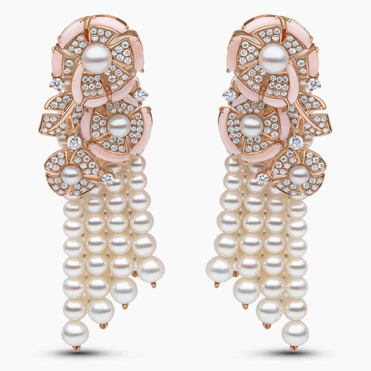 Rose Gold / White Freshwater