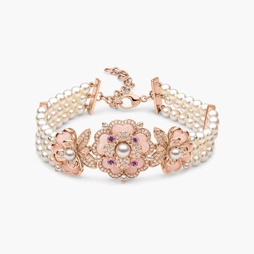 Rose Gold / Pink Freshwater