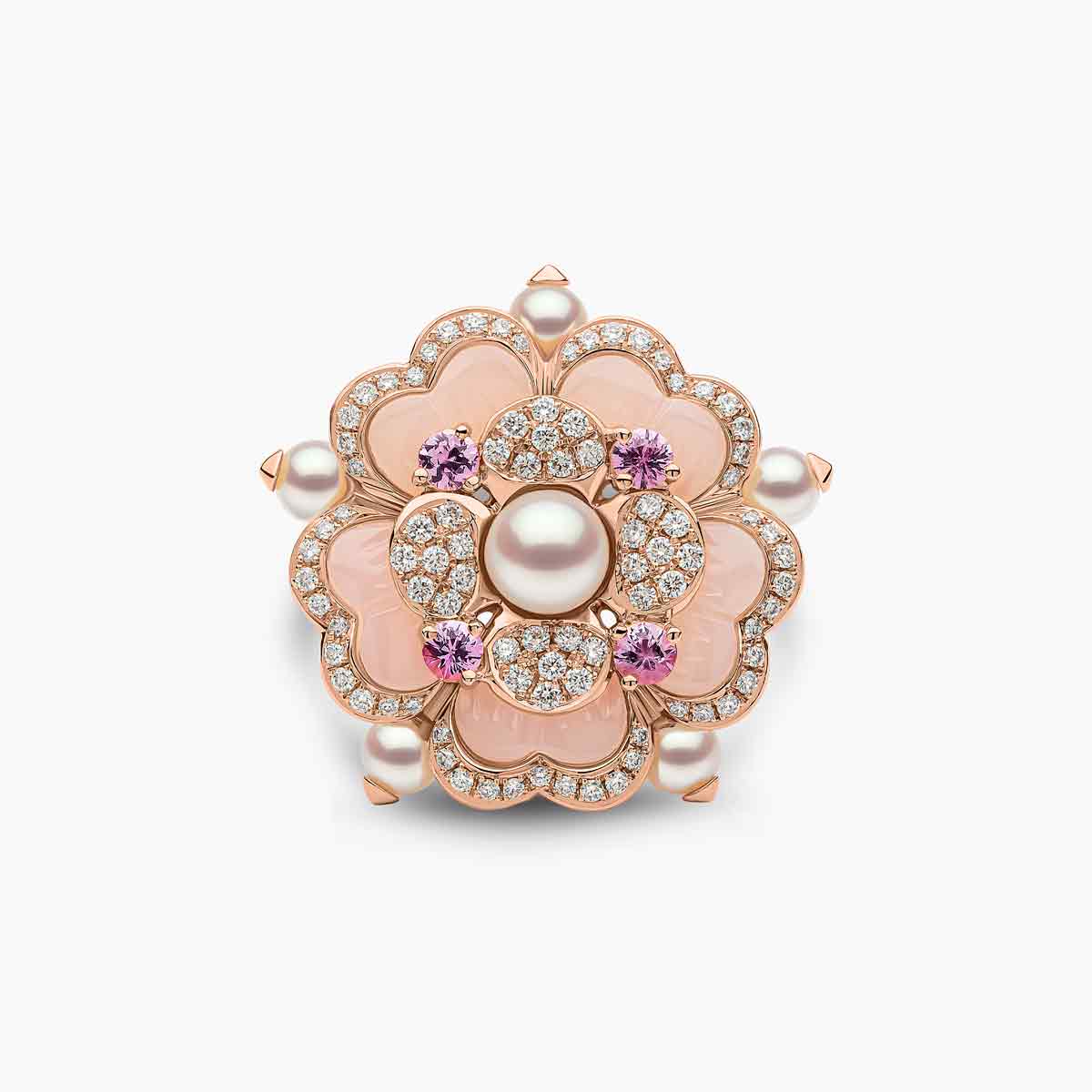 Rose Gold / White Freshwater / N