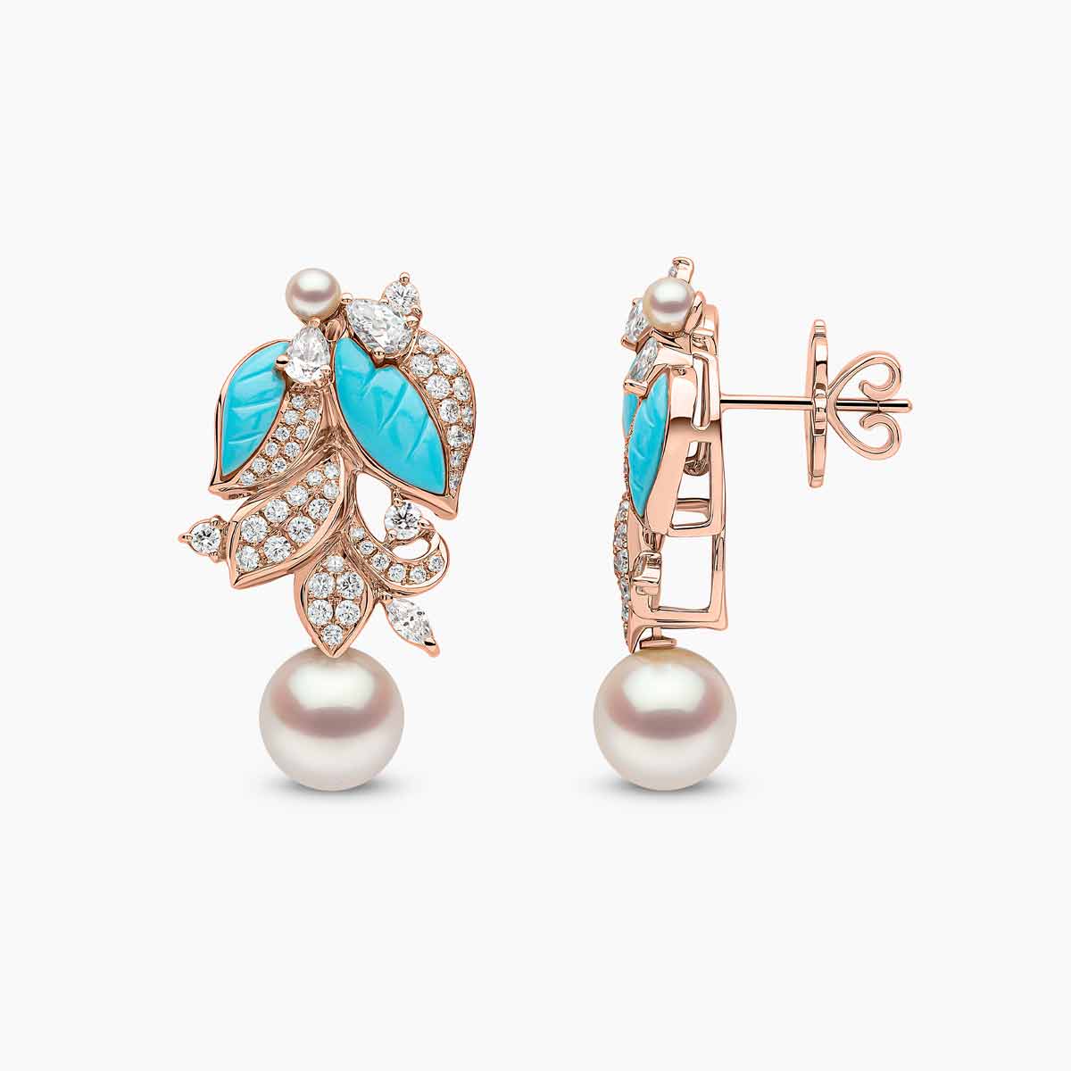 Rose Gold / White Freshwater