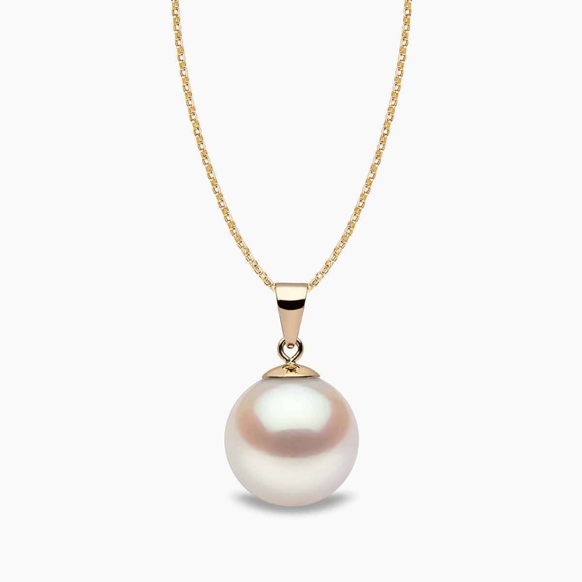 Yellow Gold / White Australian South Sea / 11mm