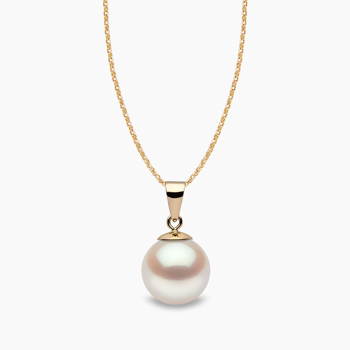 Yellow Gold / White Australian South Sea / 9mm