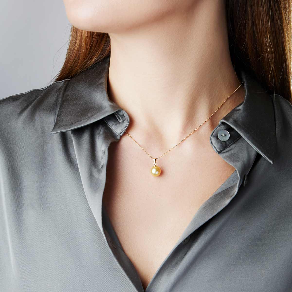 Yellow Gold / Golden Indonesian South Sea / 9mm