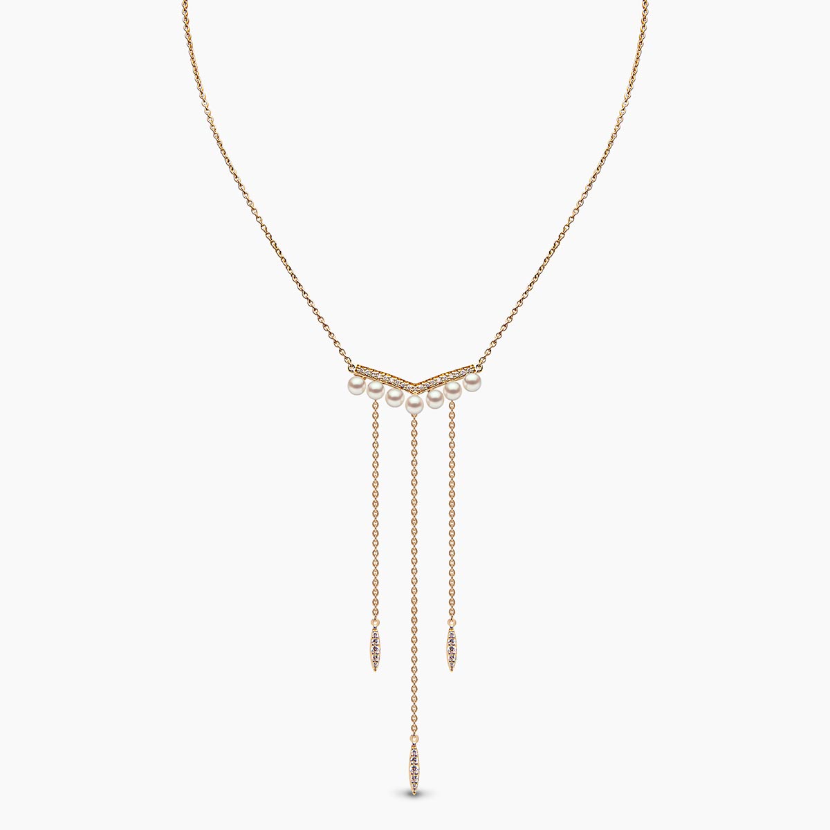 Yellow Gold / White Freshwater