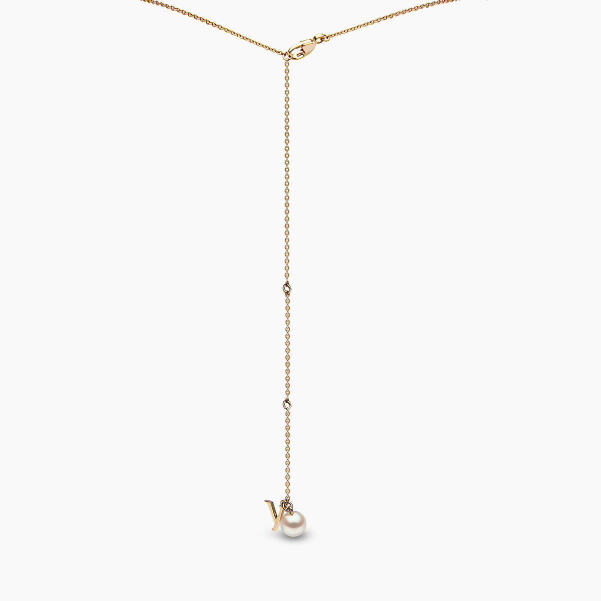 Yellow Gold / White Freshwater