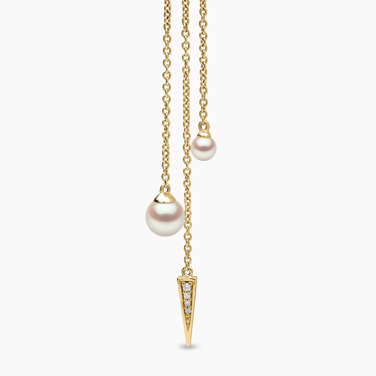 Yellow Gold / White Freshwater
