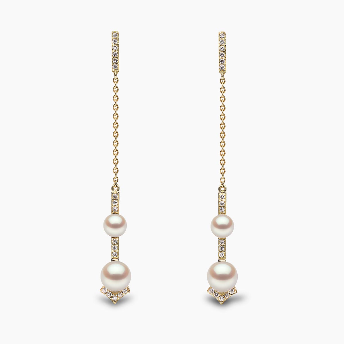 Yellow Gold / White Freshwater