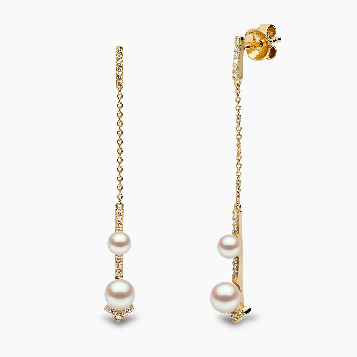 Yellow Gold / White Freshwater