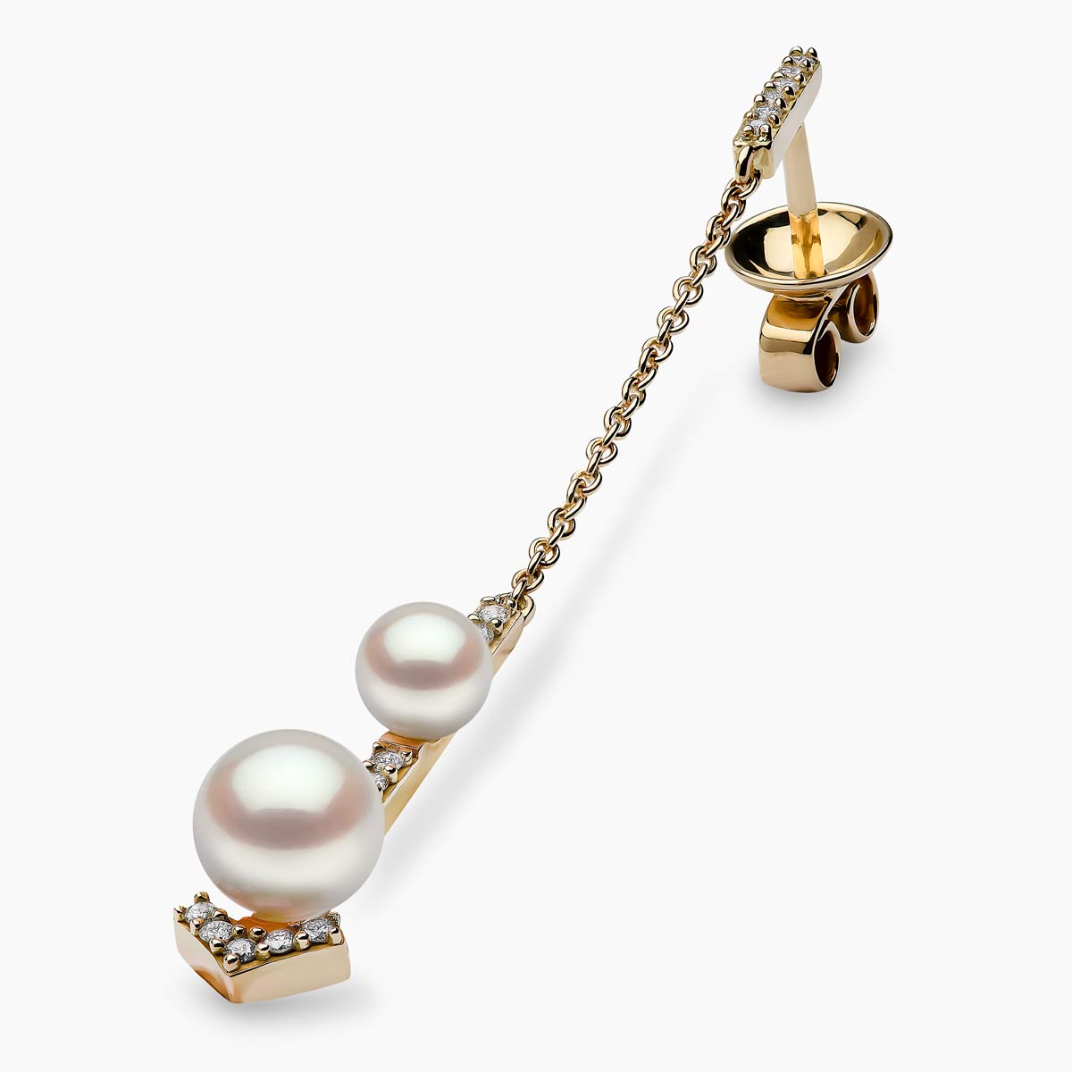 Yellow Gold / White Freshwater