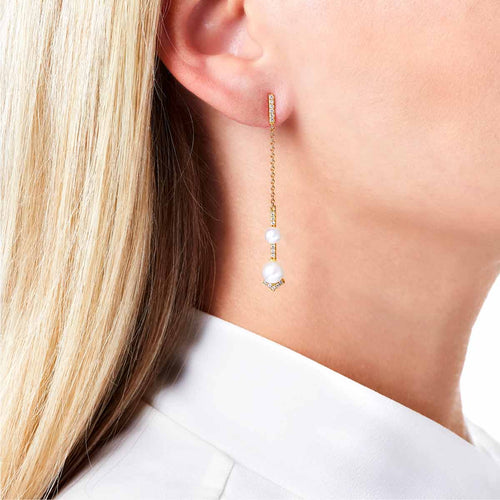 Yellow Gold / White Freshwater