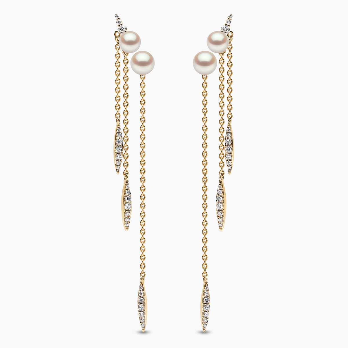 Yellow Gold / White Freshwater