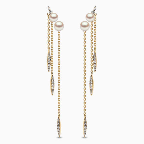 Yellow Gold / White Freshwater