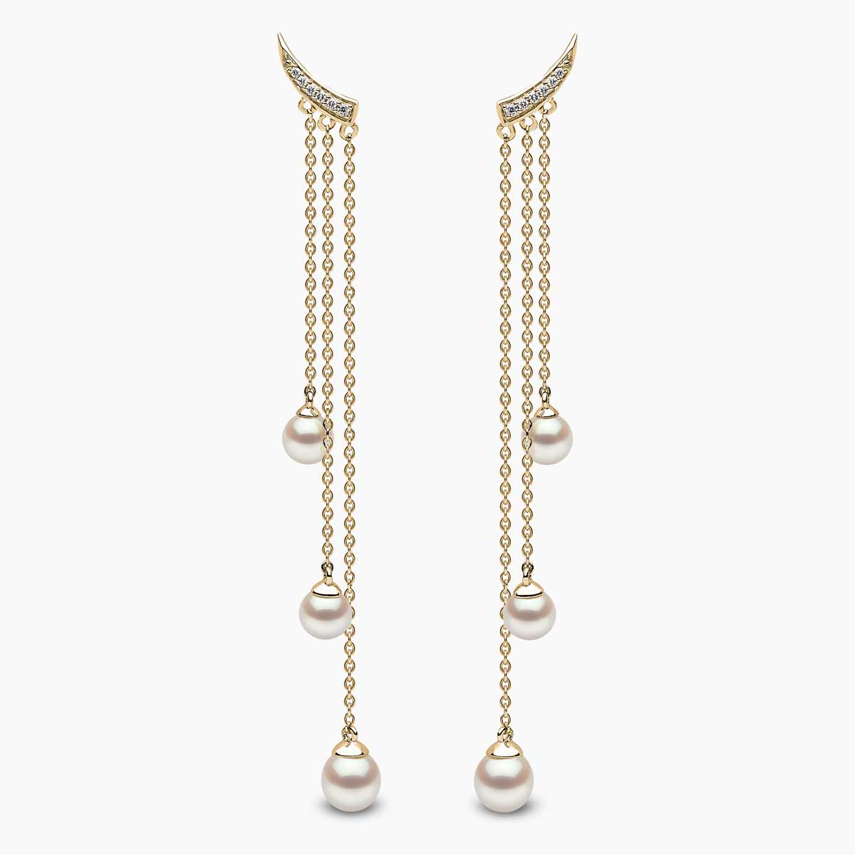 Yellow Gold / White Freshwater