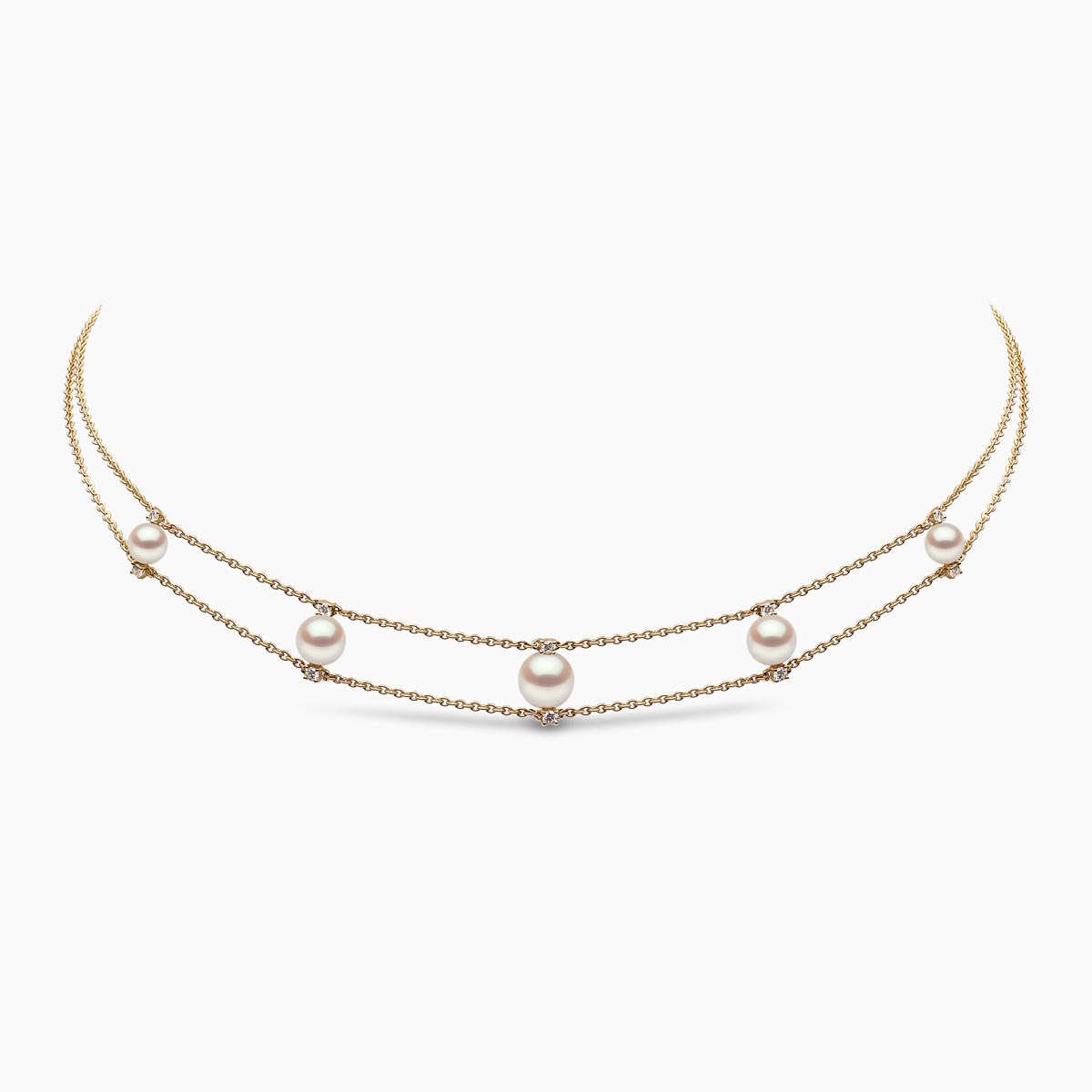 Yellow Gold / White Freshwater