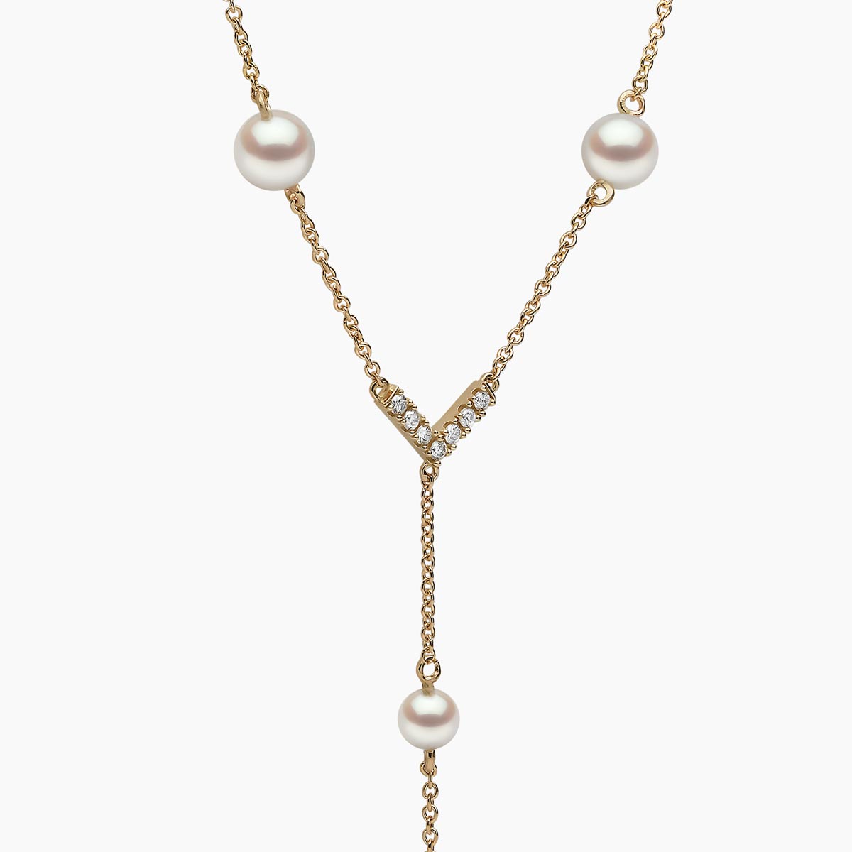 Yellow Gold / White Freshwater