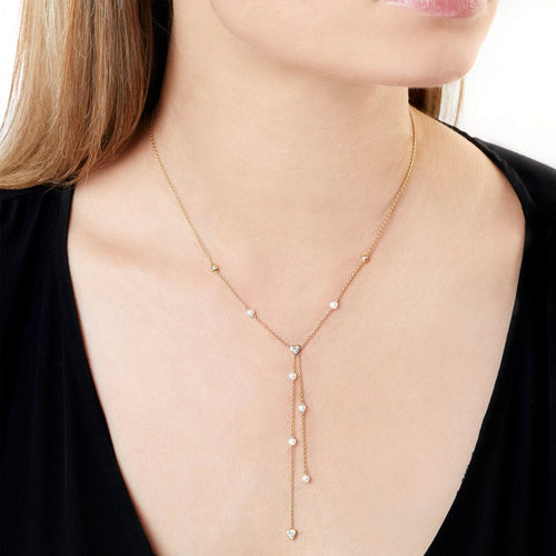 Yellow Gold / White Freshwater