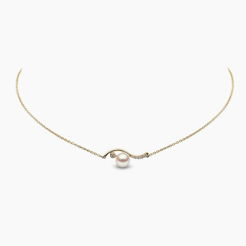 Yellow Gold / White Freshwater 