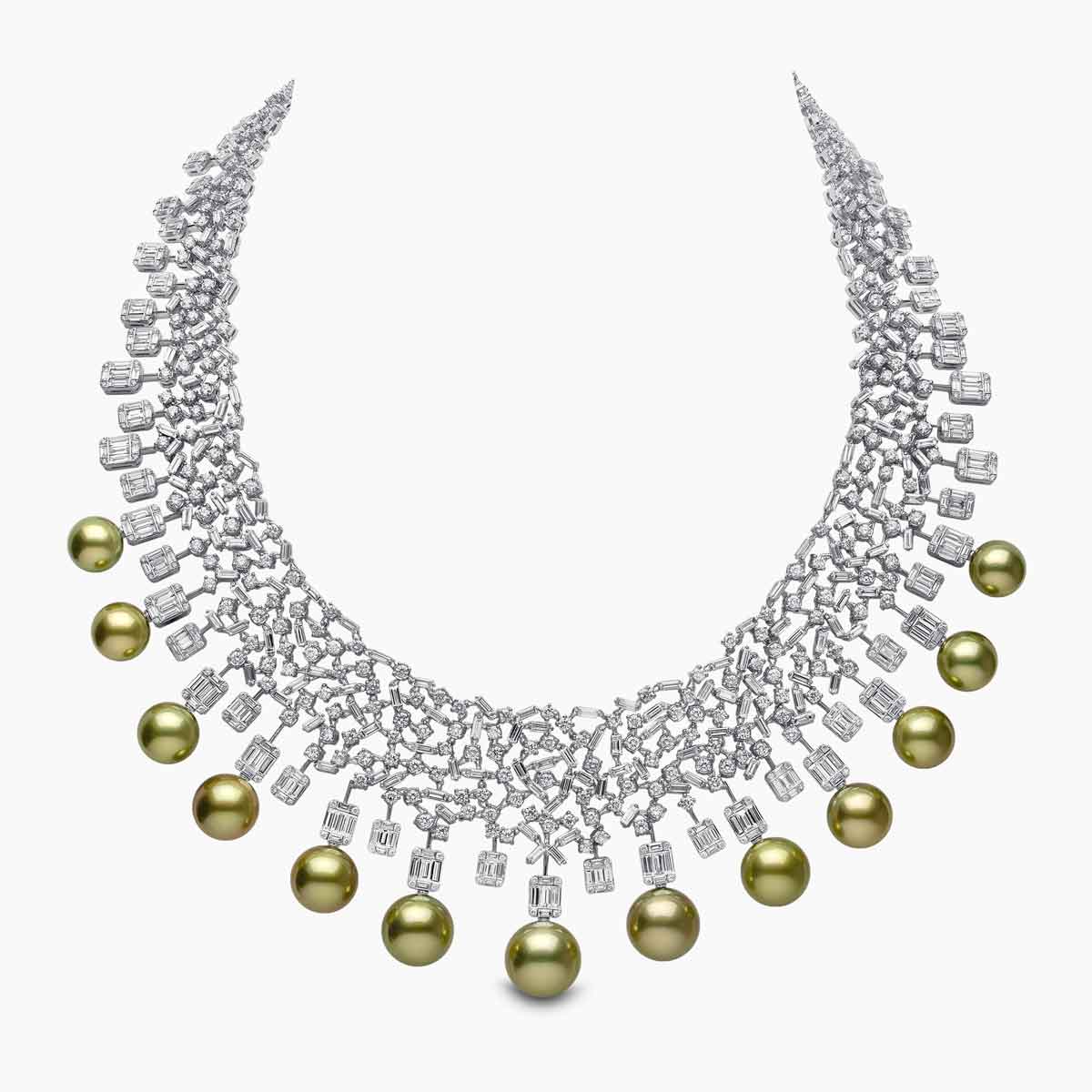 White Gold / Pistachio Tahitian