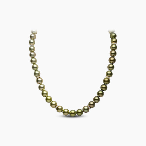 Yellow Gold / Pistachio Tahitian