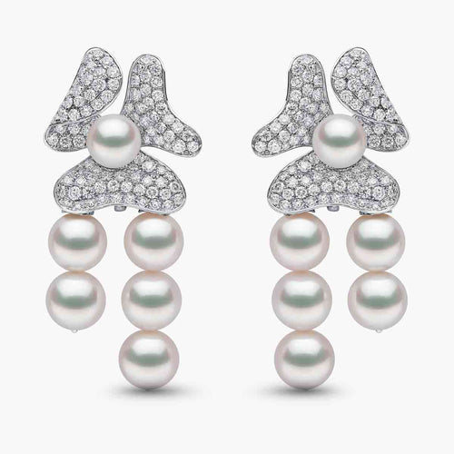 White Gold / Japanese Akoya Pearls 