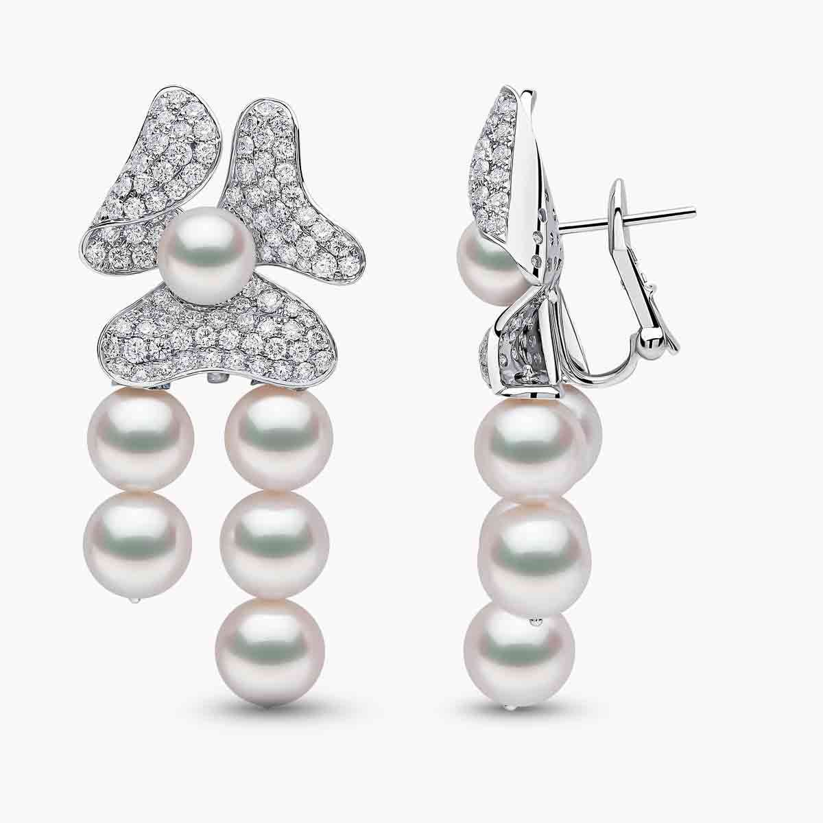 White Gold / Japanese Akoya Pearls 